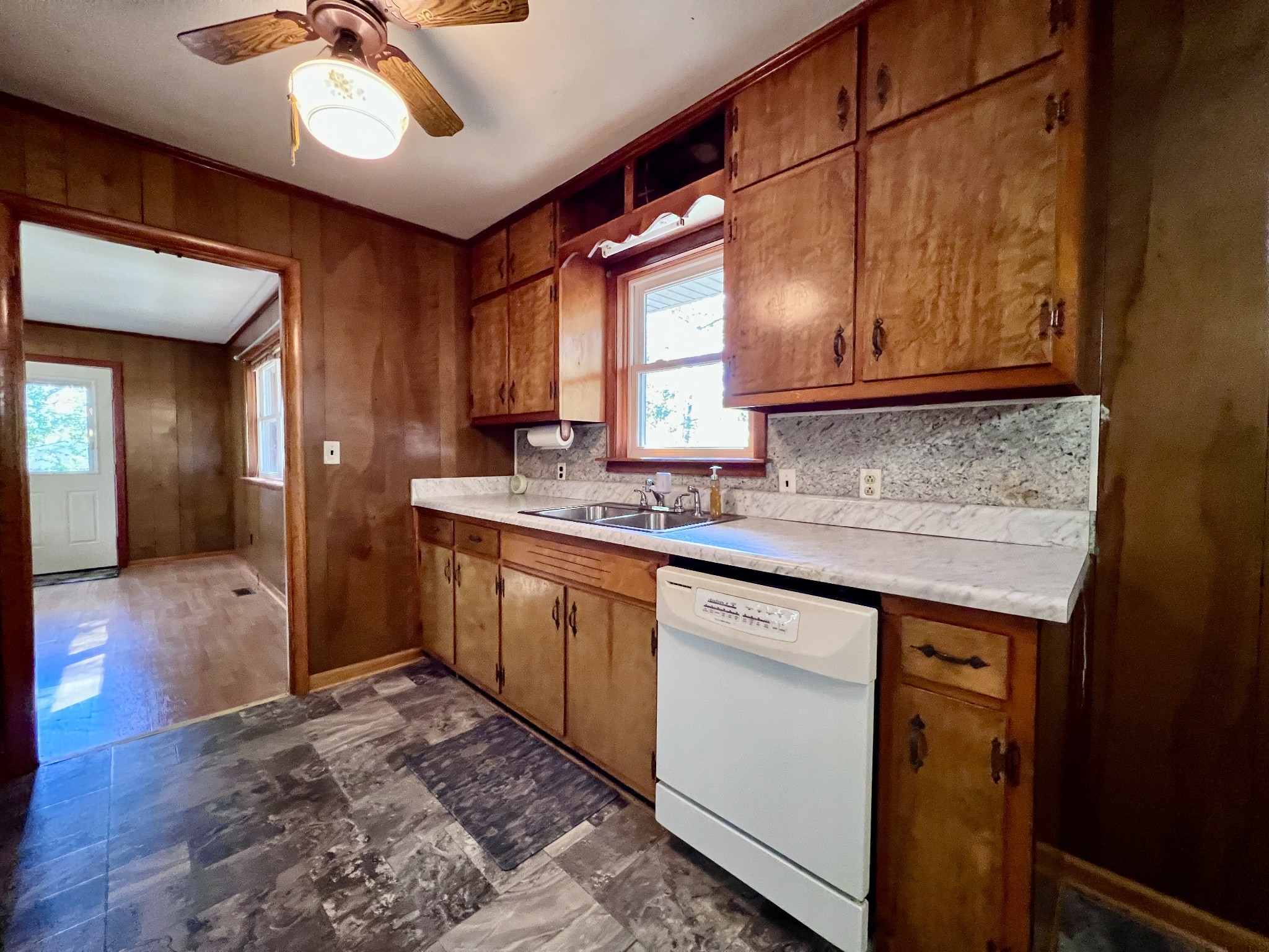 329 Valley View Road Dover, TN 37058 - Photo 23 of 35 a kitchen with a sink cabinets and wooden floor