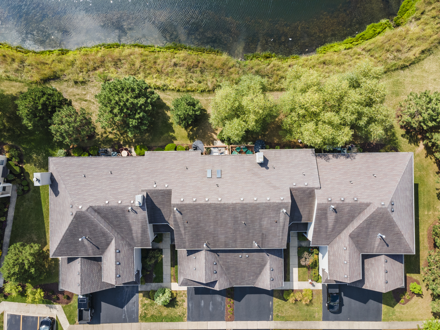 24011 Pear Tree Circle Plainfield, IL 60585 - Photo 30 of 31 an aerial view of residential houses with outdoor space and swimming pool