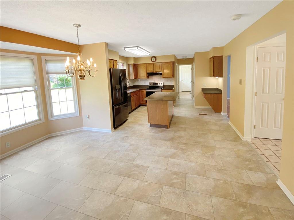 206 Ruth Way McDonald, PA 15057 - Photo 7 of 35 Large kitchen with brand new flooring