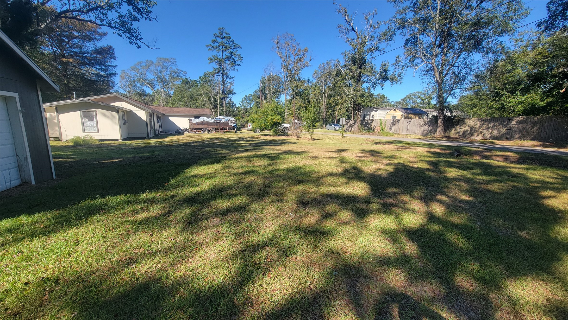 2960 Call Street Vidor, TX 77662 - Photo 6 of 46 a view of a yard with plants and trees