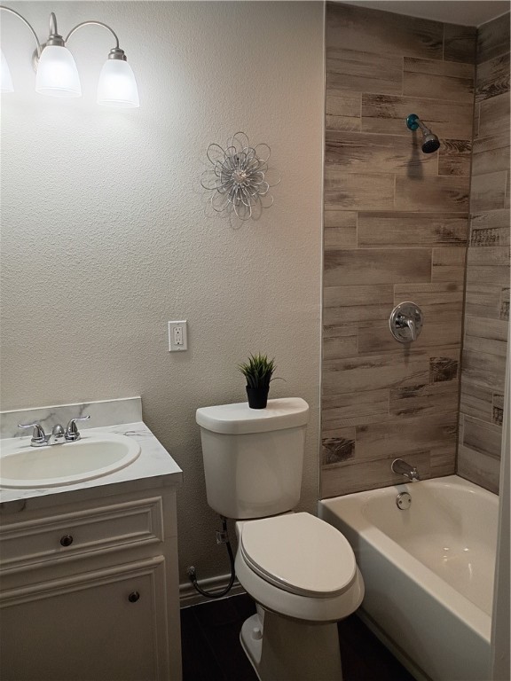 1652 16th Street Corpus Christi, TX 78404 - Photo 12 of 19 a bathroom with a sink a toilet and shower