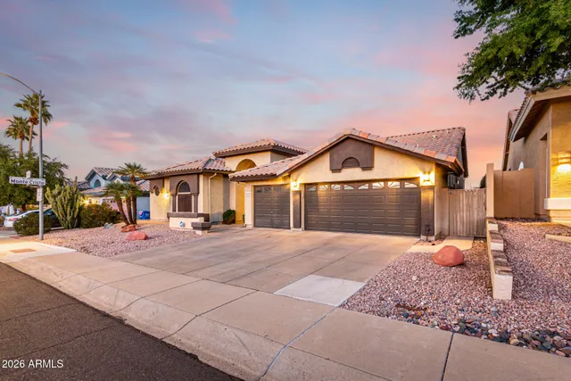 a view of large house with a street