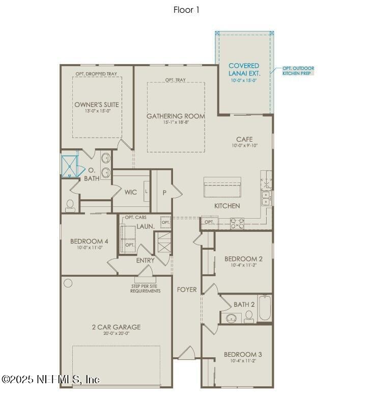 525 Peppervine Way Yulee, FL 32097 - Photo 29 of 29 Highgate Floorplan