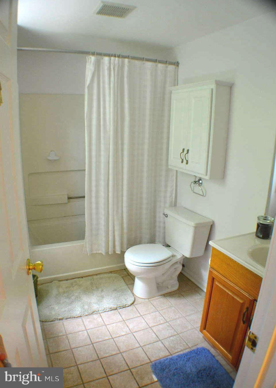392 Riverside Drive Pasadena, MD 21122 - Photo 16 of 30 a bathroom with a toilet a sink and shower