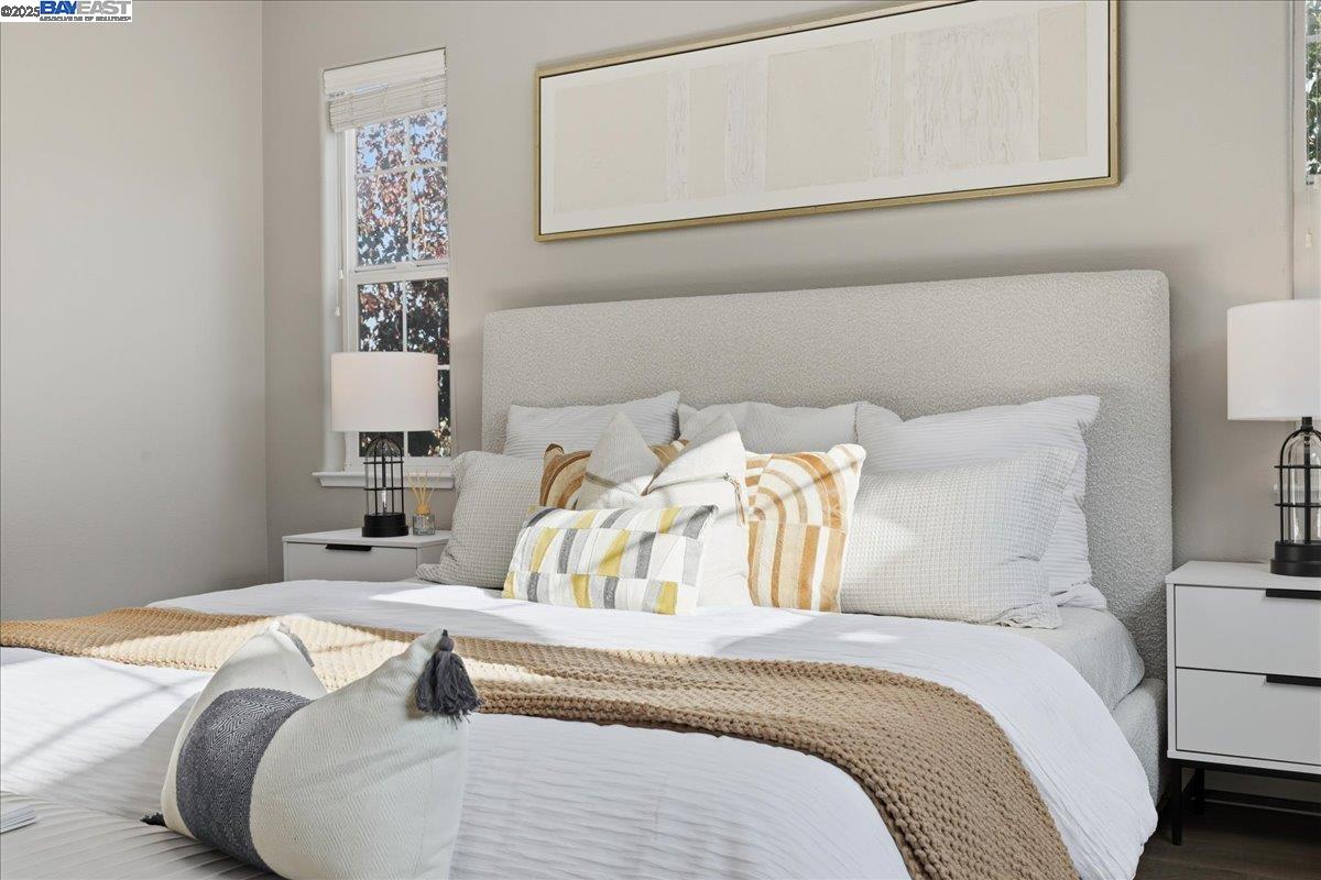 1504 Middle Lane Hayward, CA 94545 - Photo 45 of 60 a bedroom with bed and a night stand