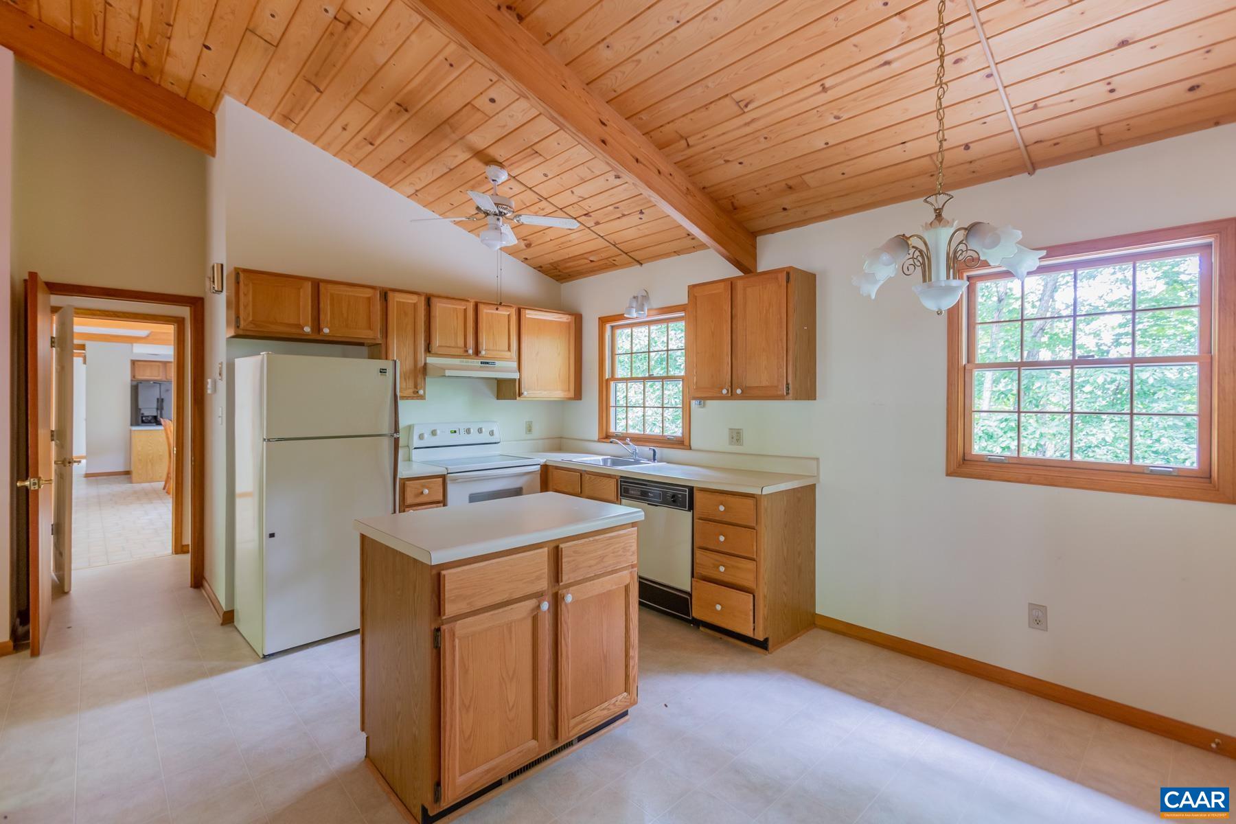 21 Briarwood Road Palmyra, VA 22963 - Photo 24 of 37 a kitchen with refrigerator cabinets and a sink