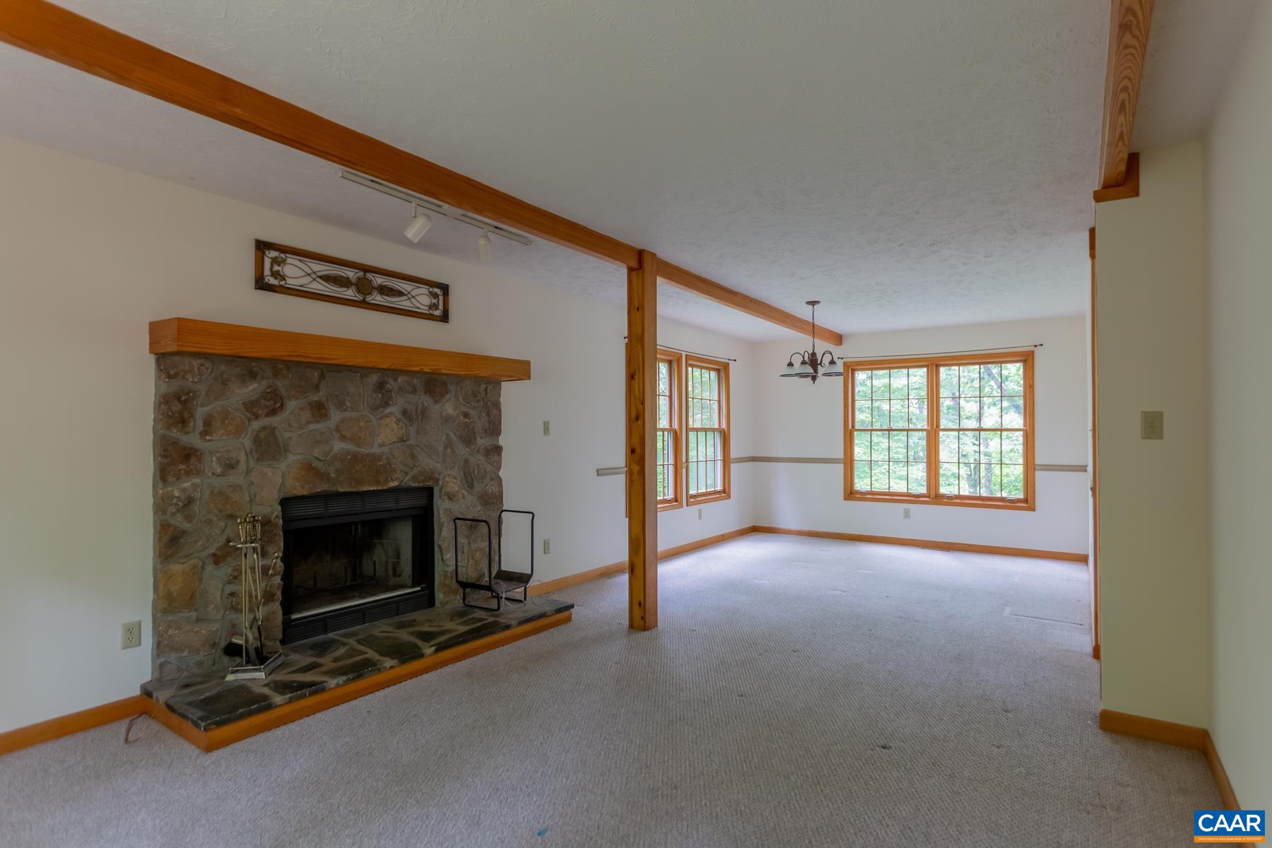 21 Briarwood Road Palmyra, VA 22963 - Photo 4 of 37 a view of empty room with fireplace