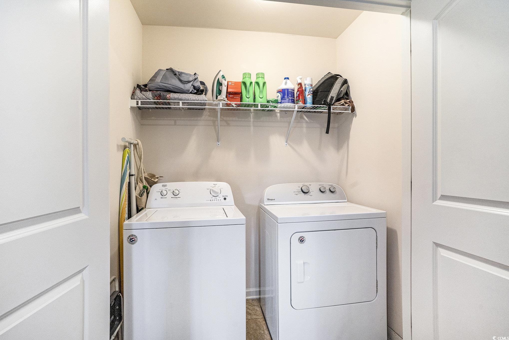 763 Trap Shooter Circle Longs, SC 29568 - Photo 27 of 37 Laundry room with washer and dryer
