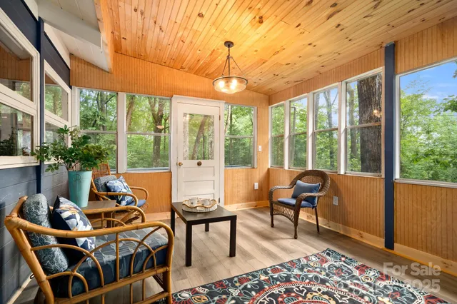 a outdoor space with chairs