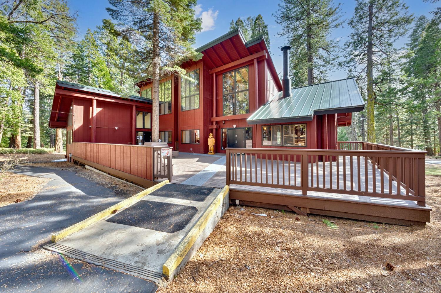 3960 Garnet Road Pollock Pines, CA 95726 - Photo 36 of 50 a view of a house with a yard porch and furniture