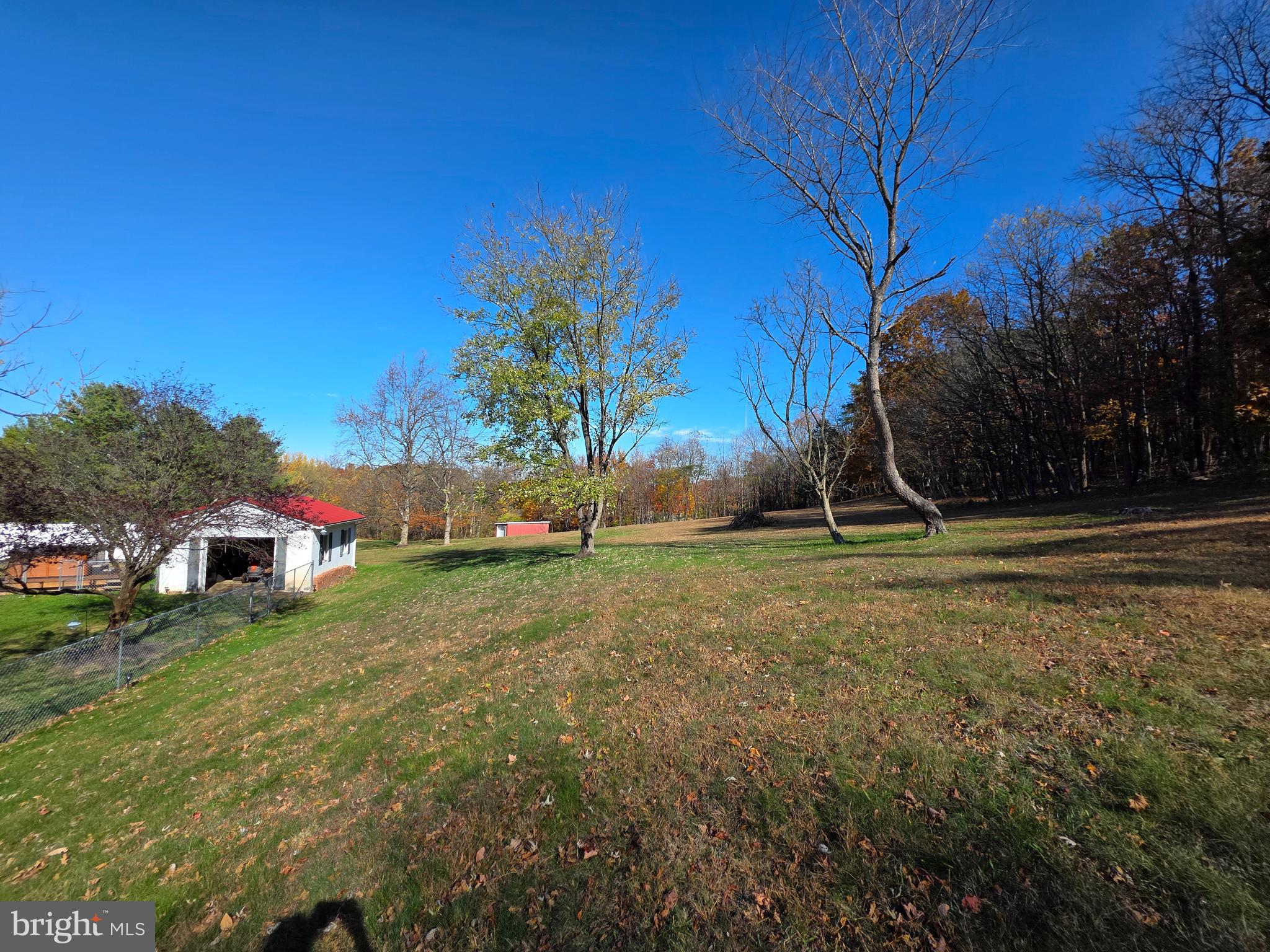 951 Johnsons Mill Road Berkeley Springs, WV 25411 - Photo 55 of 66 a backyard of a house with lots of green space
