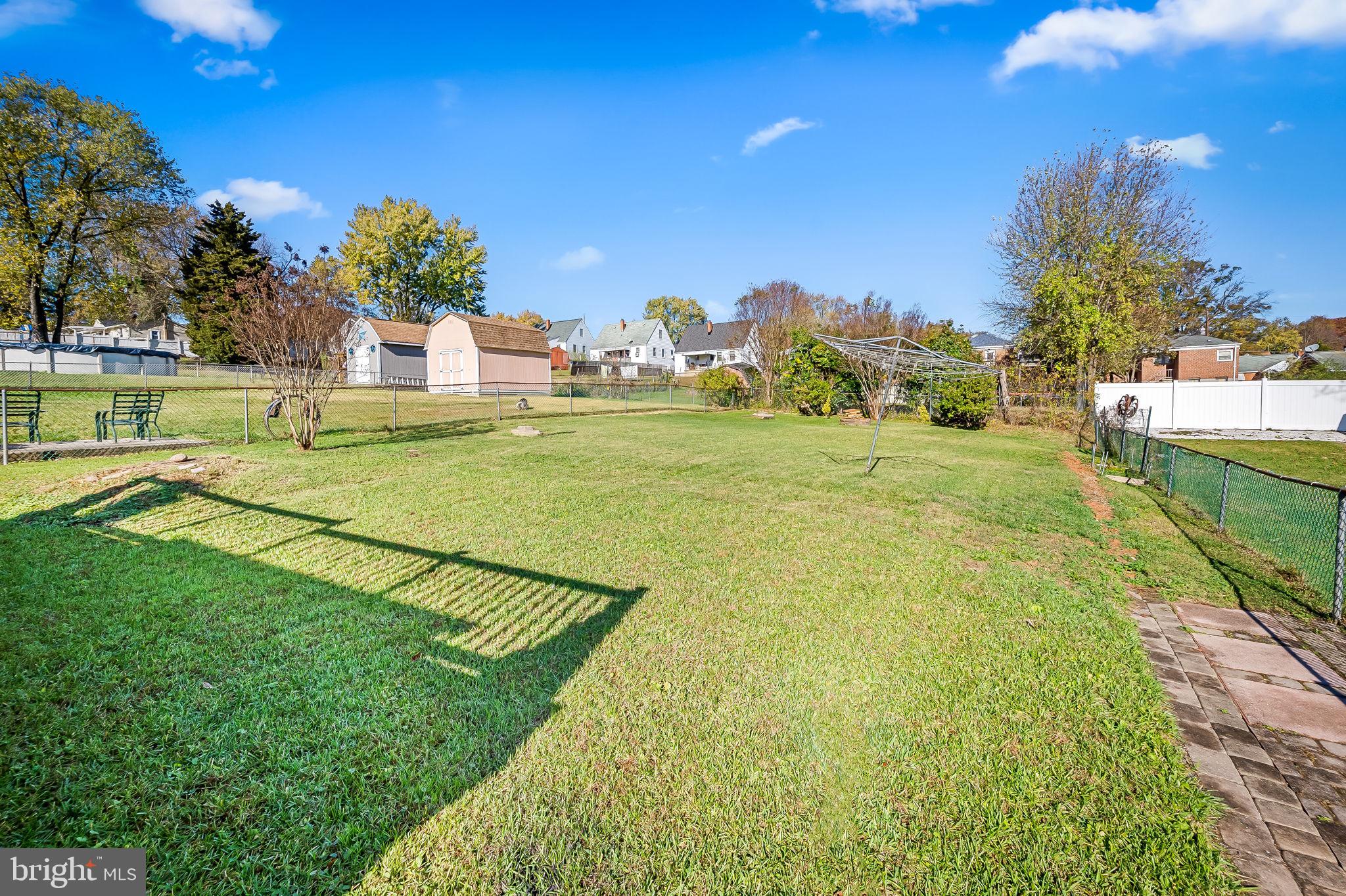 7922 Underhill Road Rosedale, MD 21237 - Photo 18 of 41 a view of a golf course with a big yard