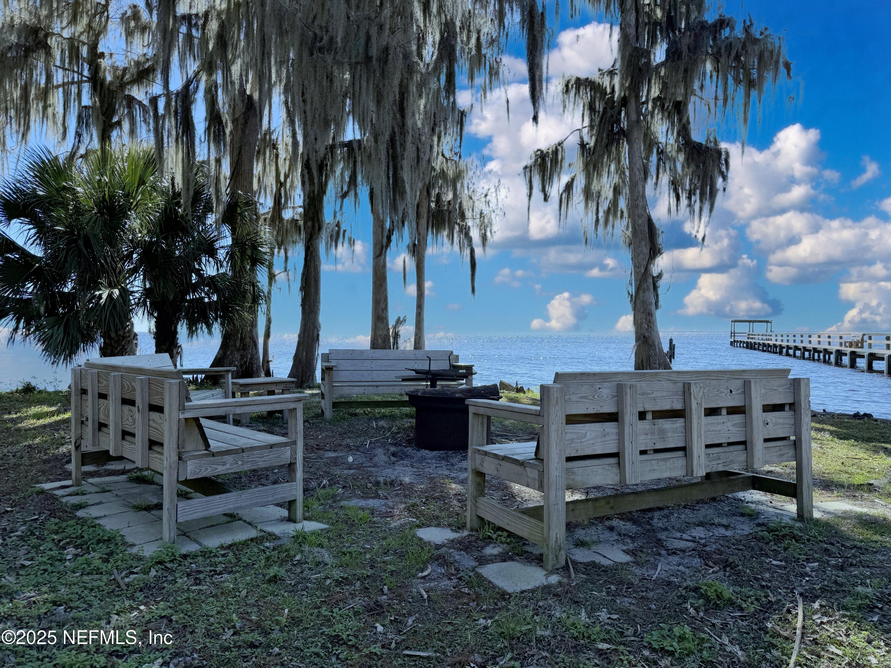 121 Stella Road Georgetown, FL 32139 - Photo 27 of 33 a view of a garden with chairs