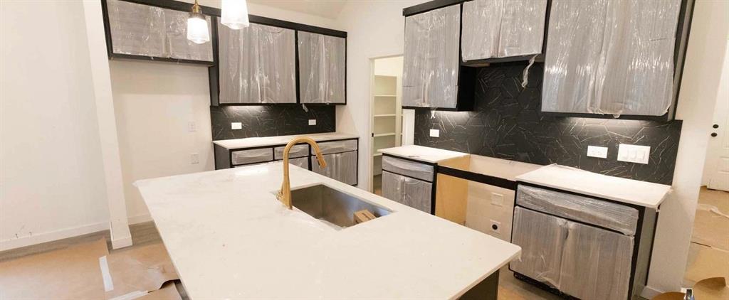 1004 Colgate Circle Princeton, TX 75407 - Photo 11 of 19 Kitchen Construction Progress featuring the Noir Collection