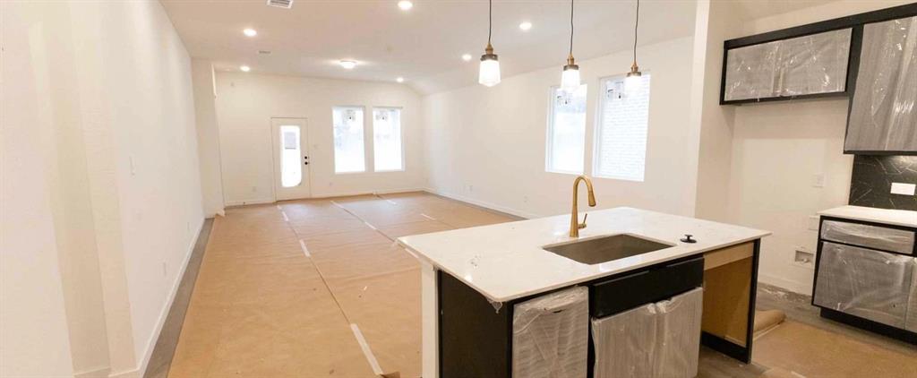 1004 Colgate Circle Princeton, TX 75407 - Photo 9 of 19 Open Kitchen-Living-Dining Room Construction Progress