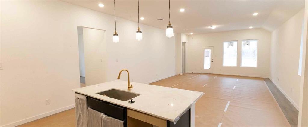 1004 Colgate Circle Princeton, TX 75407 - Photo 10 of 19 Open Kitchen-Living-Dining Room Construction Progress