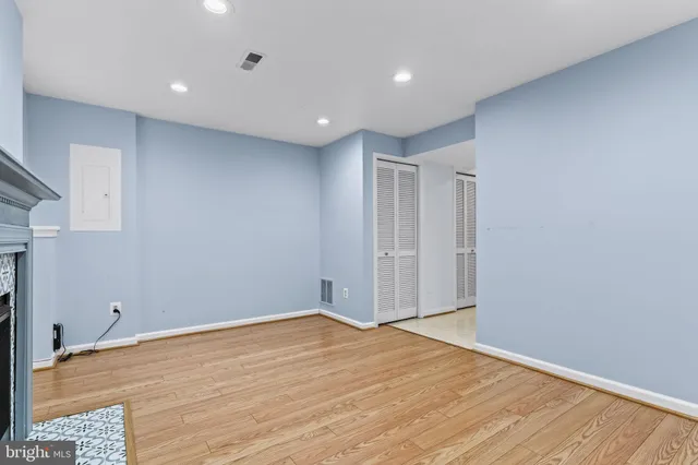 a view of empty room