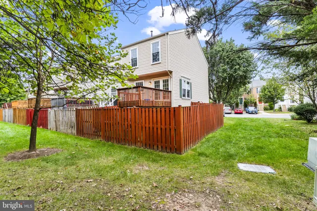 a view of a backyard with a garden
