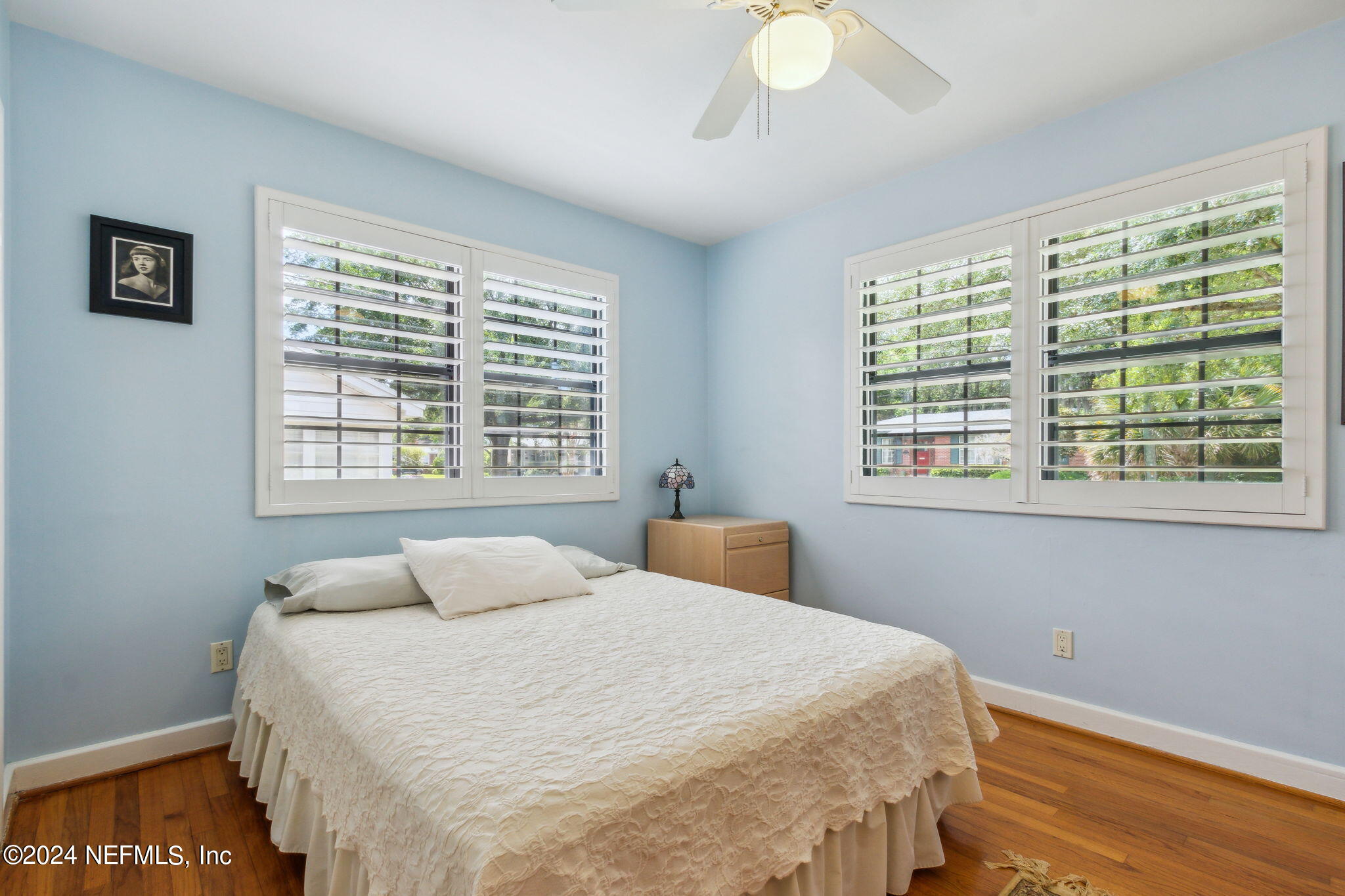 1605 Brookwood Road Jacksonville, FL 32207 - Photo 21 of 40 a bedroom with a bed and a window