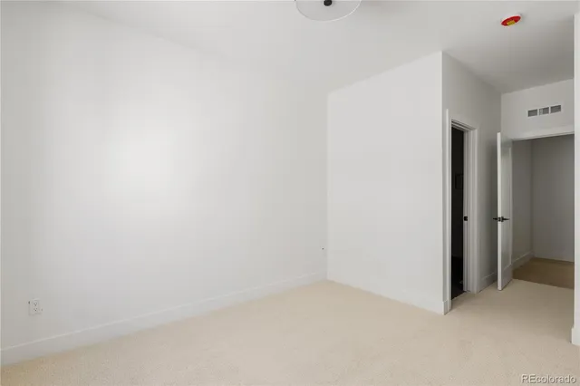 a view of empty room