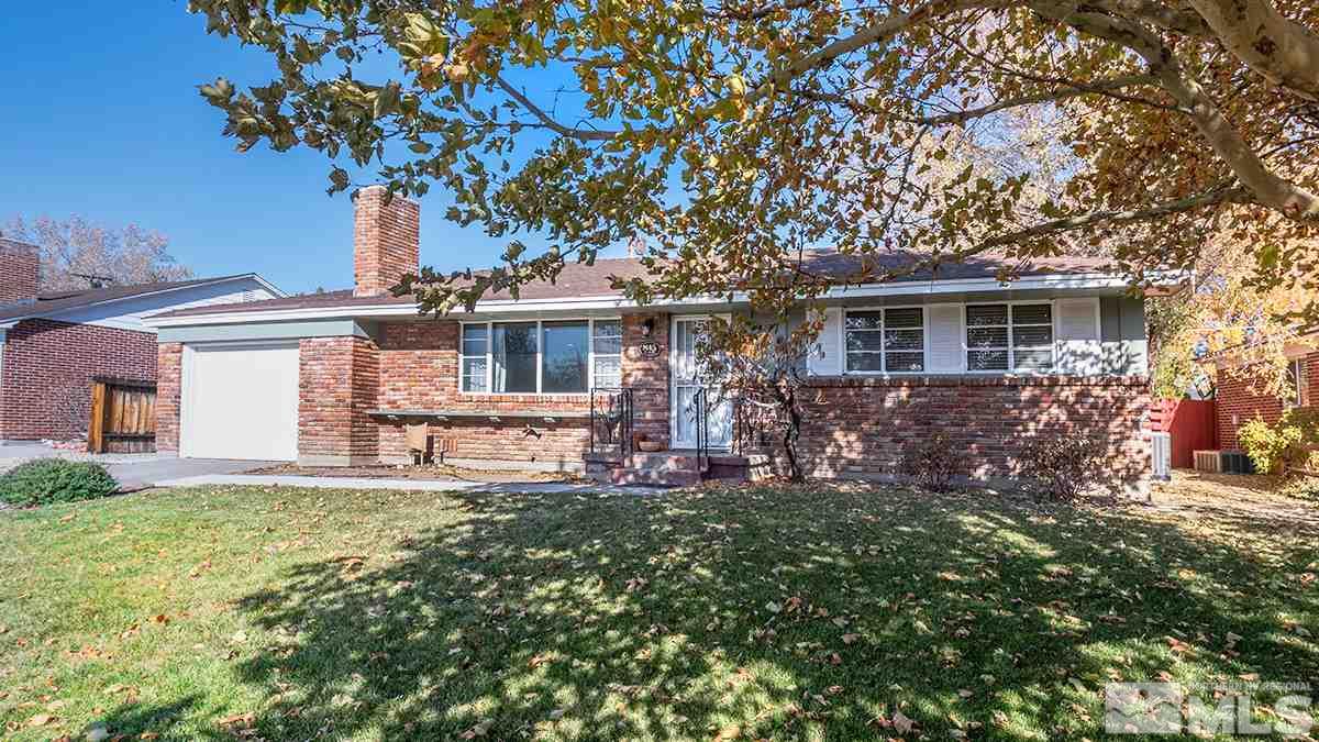845 West 11th Street Reno, NV 89503 - Photo 1 of 23 front view of house with a yard