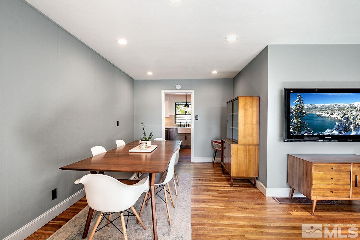 845 West 11th Street Reno, NV 89503 - Photo 7 of 23 a view of a dining room with furniture window and wooden floor
