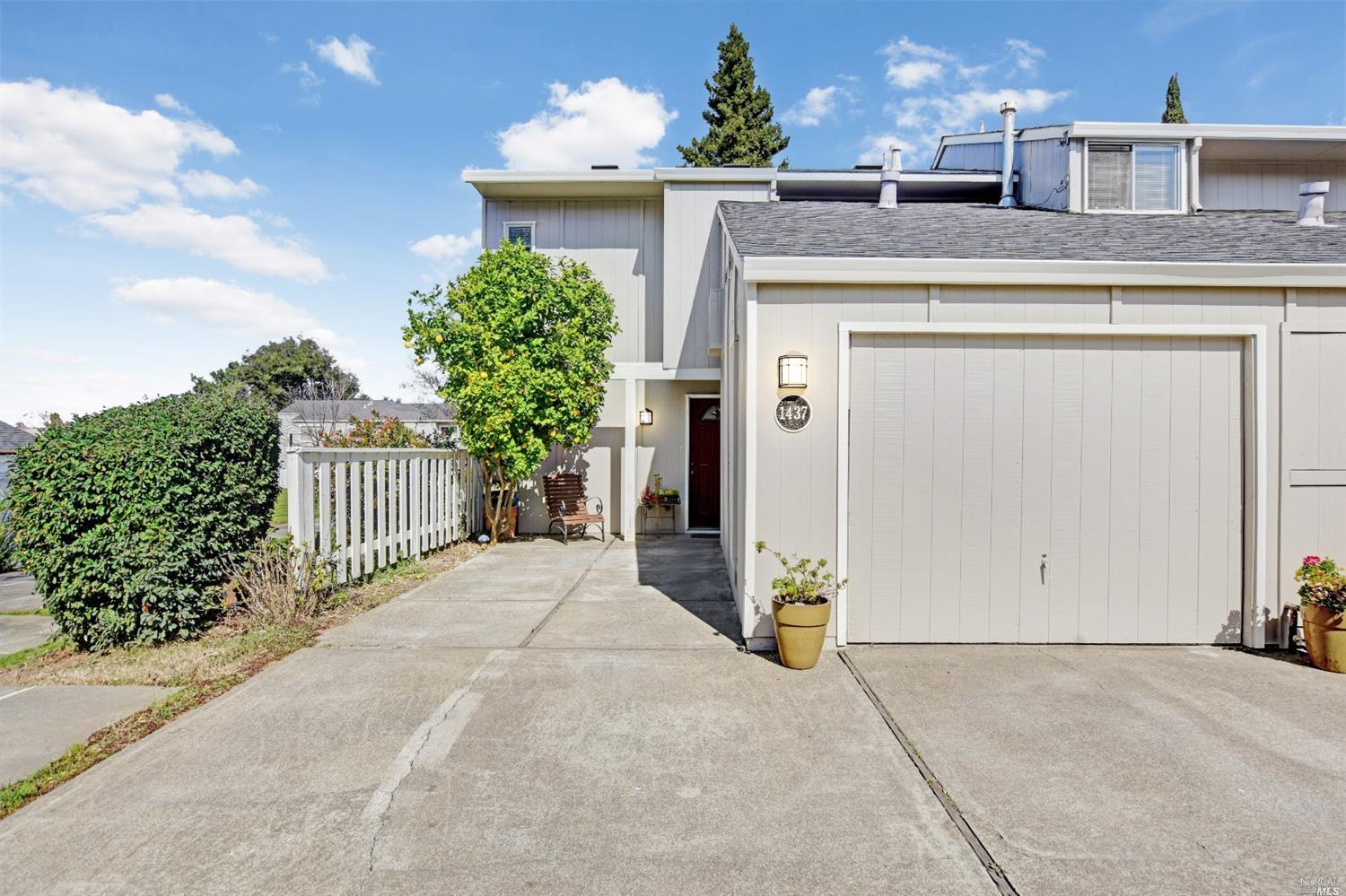 1437 Neotomas Avenue Santa Rosa, CA 95405 - Photo 1 of 1 Front of unit. One car garage.