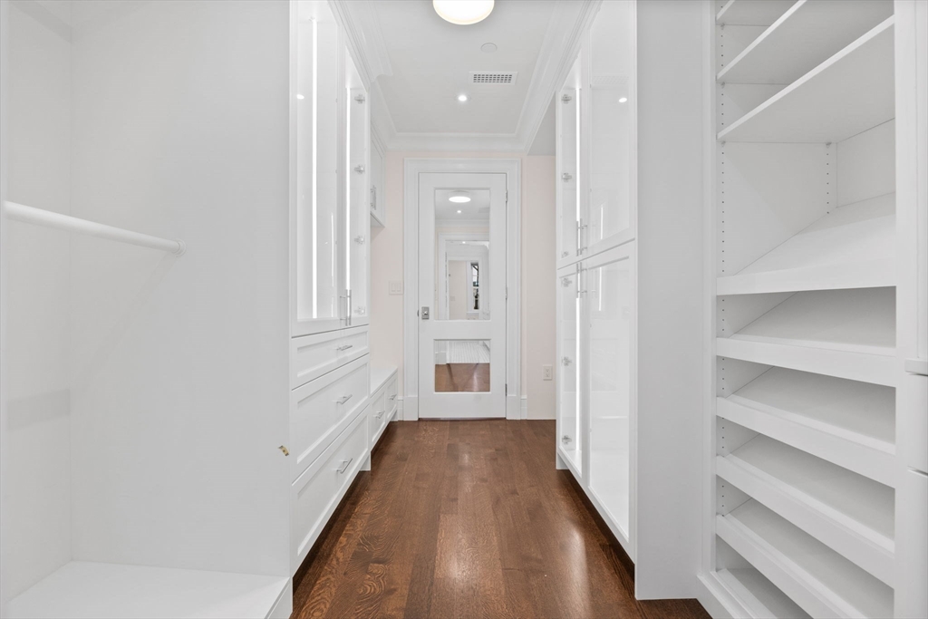 2 Byron Street Boston, MA 02108 - Photo 13 of 30 a view of a hallway with wooden floor and entryway