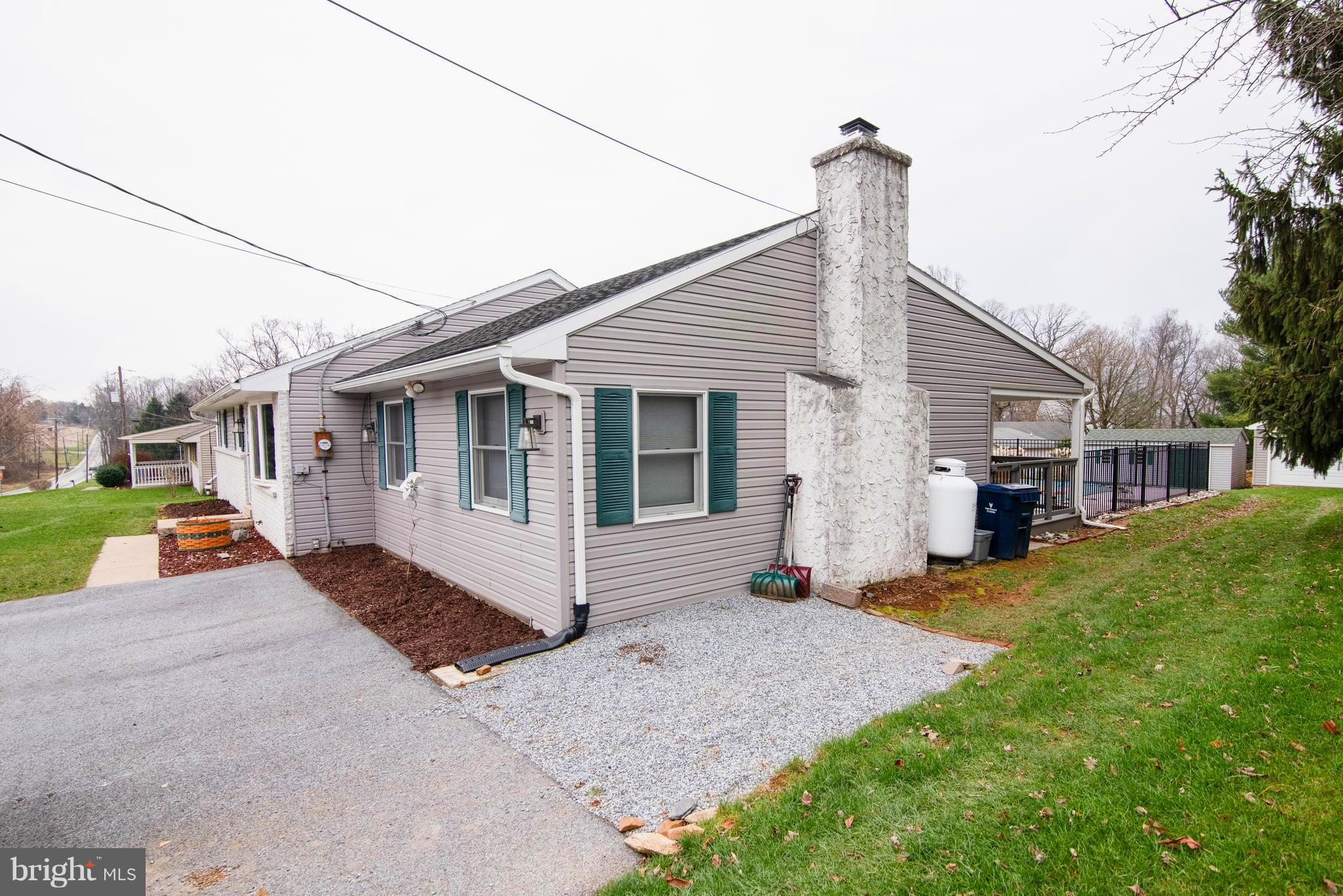 5448 Strasburg Road Gap, PA 17527 - Photo 23 of 41 Grassy drive to the garage