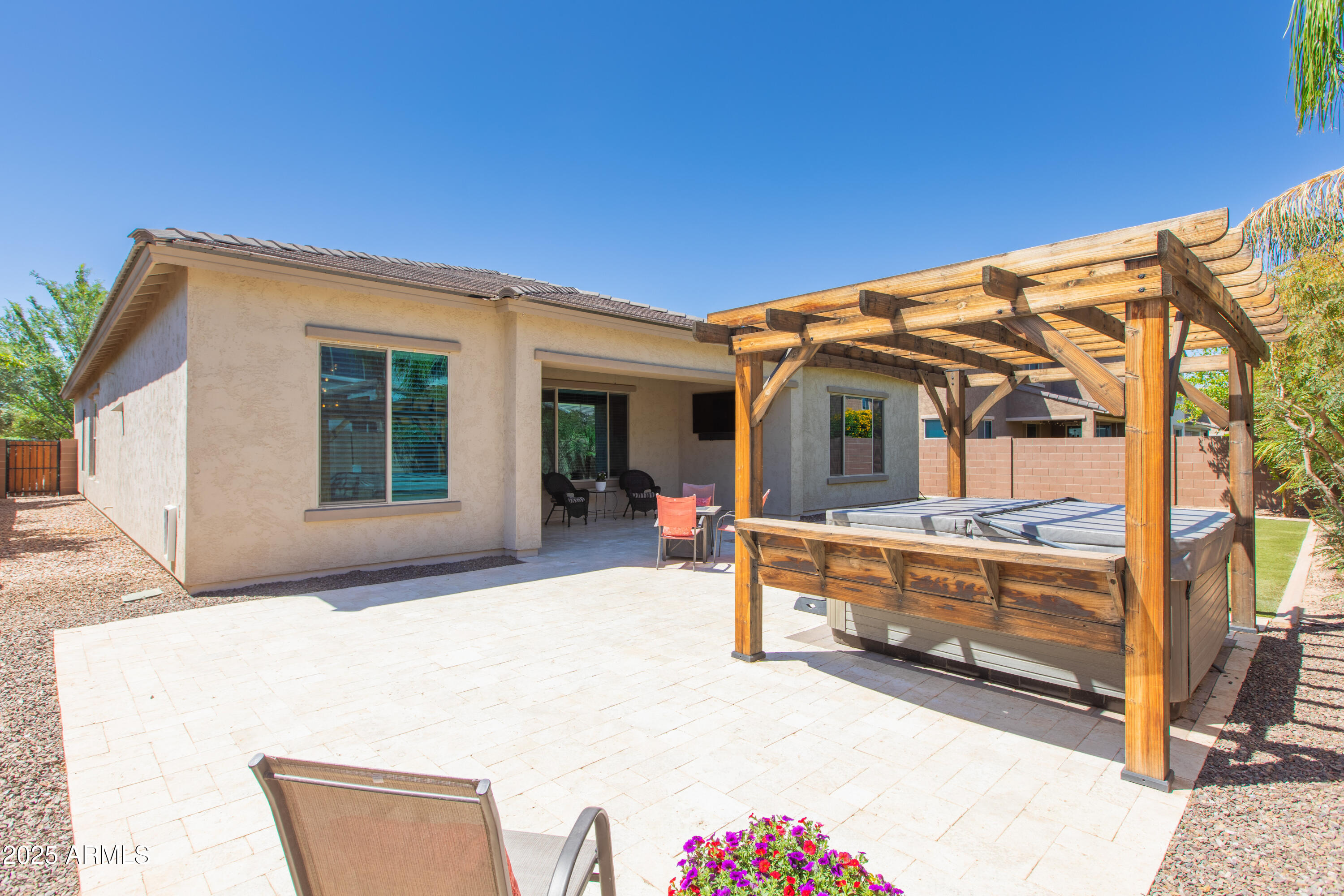 20084 Rosa Road Queen Creek, AZ 85142 - Photo 45 of 53 a view of house with outdoor seating