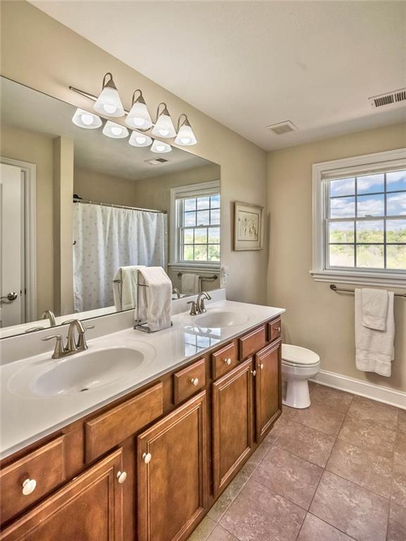167 Pinkerton Road Wexford, PA 15090 - Photo 16 of 25 The hall bath boasting double sinks and linen closet will exceed your needs.