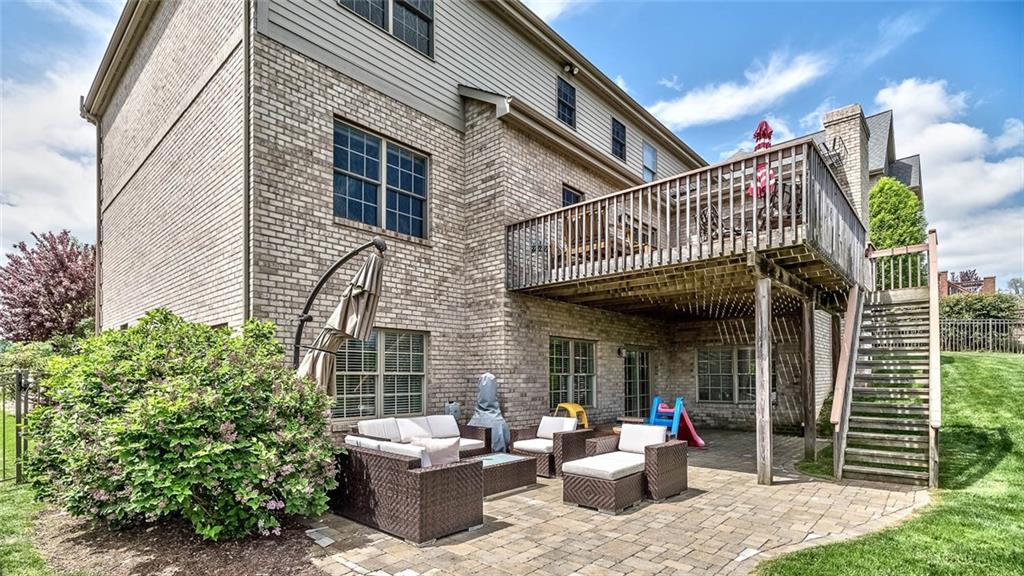 167 Pinkerton Road Wexford, PA 15090 - Photo 24 of 25 The deck and patio offer tranquil places to relax.