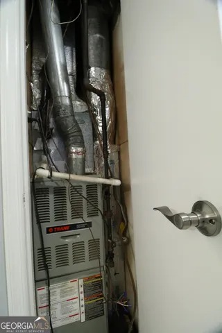 a view of water heater room