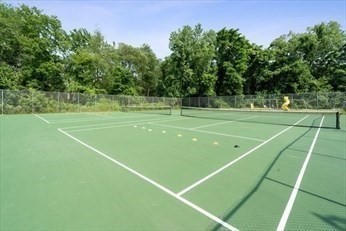 22 Bryon Road, Unit 3 Boston, MA 02467 - Photo 14 of 16 a view of tennis court with a tennis court