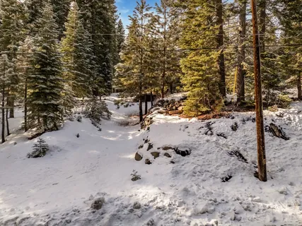 a view of outdoor space covered with snow