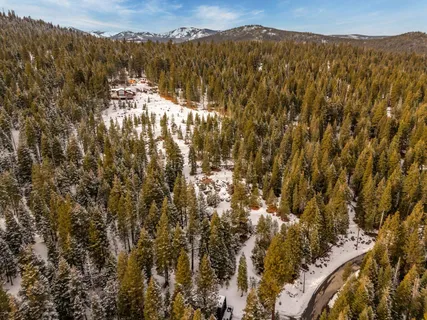 a view of city and mountain
