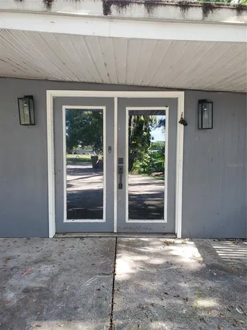 a house with a outdoor space