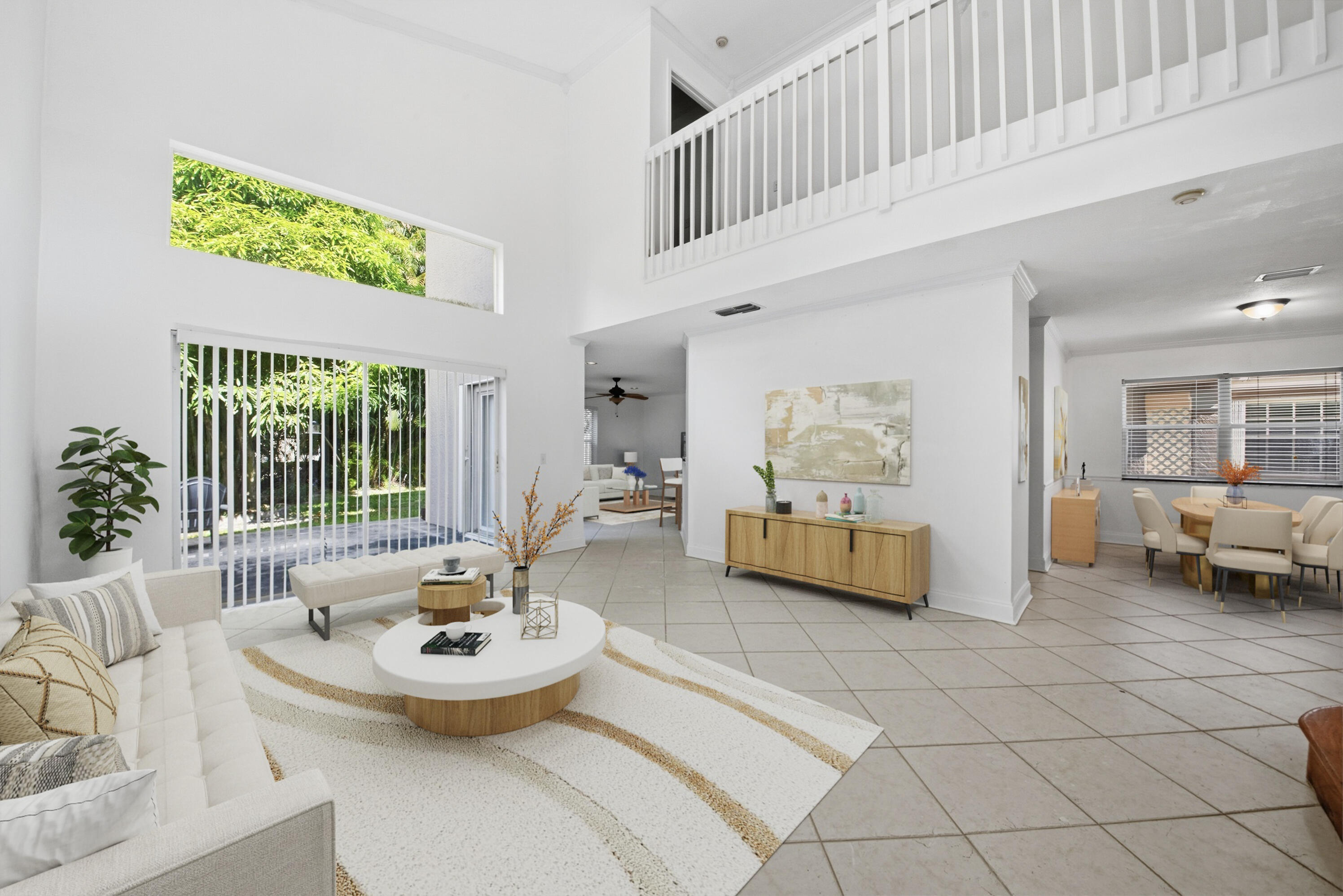 8021 Stirrup Cay Court Boynton Beach, FL 33436 - Photo 4 of 23 a living room with furniture and a large window