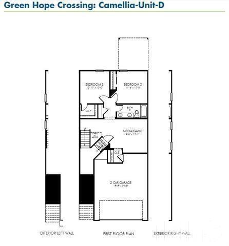 256 Alamosa Place Cary, NC 27519 - Photo 6 of 16 a picture of a floor plan