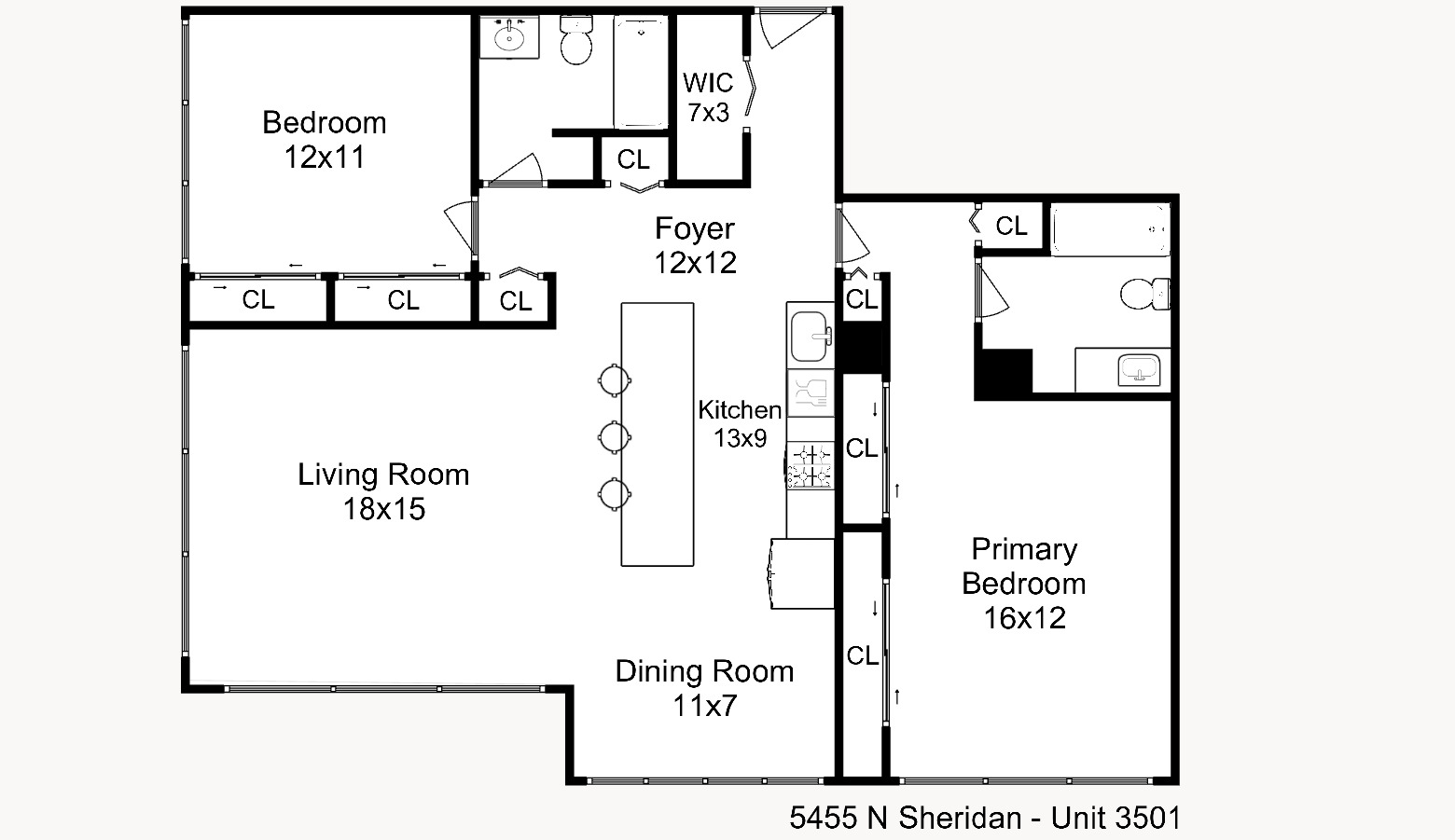 5455 North Sheridan Road, Unit 3501 Chicago, IL 60640 - Photo 23 of 29 unknown