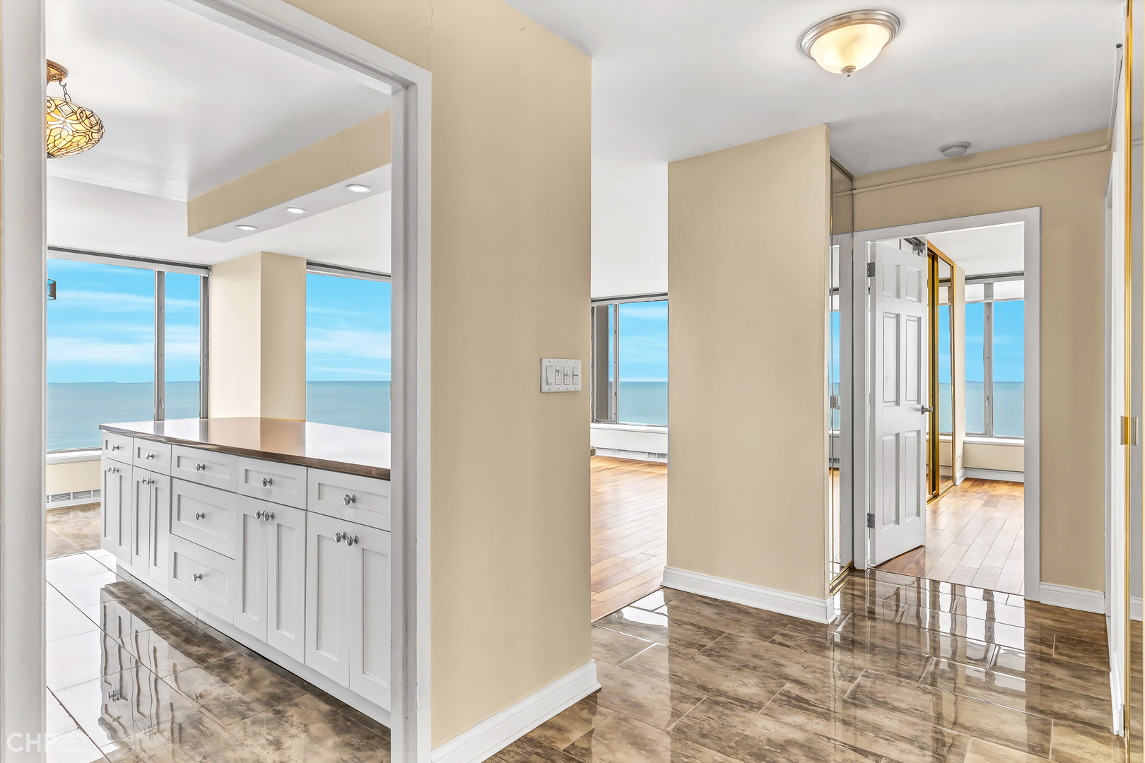 5455 North Sheridan Road, Unit 3501 Chicago, IL 60640 - Photo 10 of 29 a view interior of a house with wooden floor