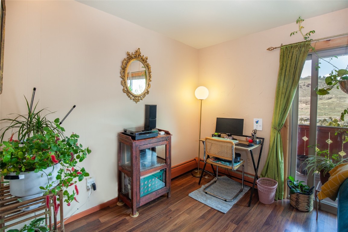 150 Evergreen Road, Unit 203 Dillon, CO 80435 - Photo 8 of 34 a living room with furniture and a potted plant