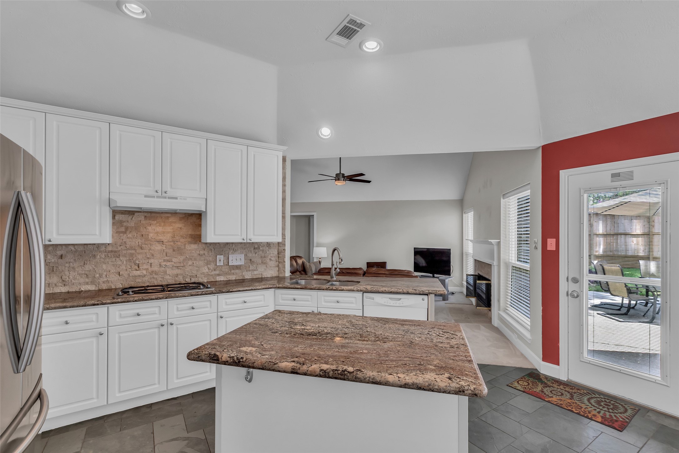 326 North Cypress Estates Circle Spring, TX 77388 - Photo 20 of 39 a kitchen with sink stove and cabinets