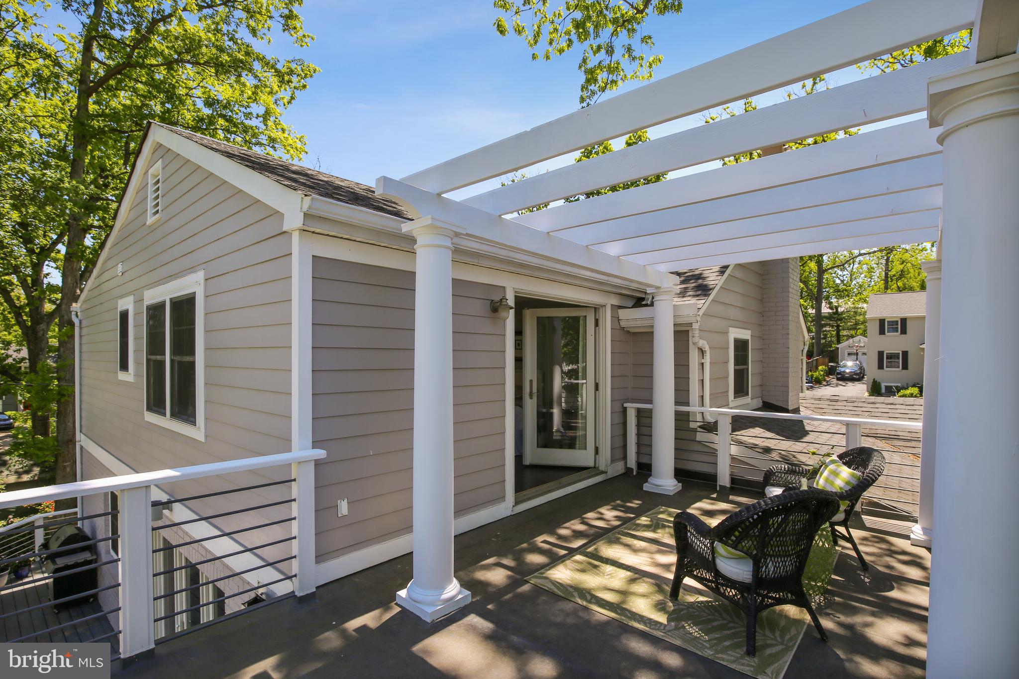 903 Eldon Drive Alexandria, VA 22302 - Photo 57 of 83 Rooftop Deck off Primary Bedroom