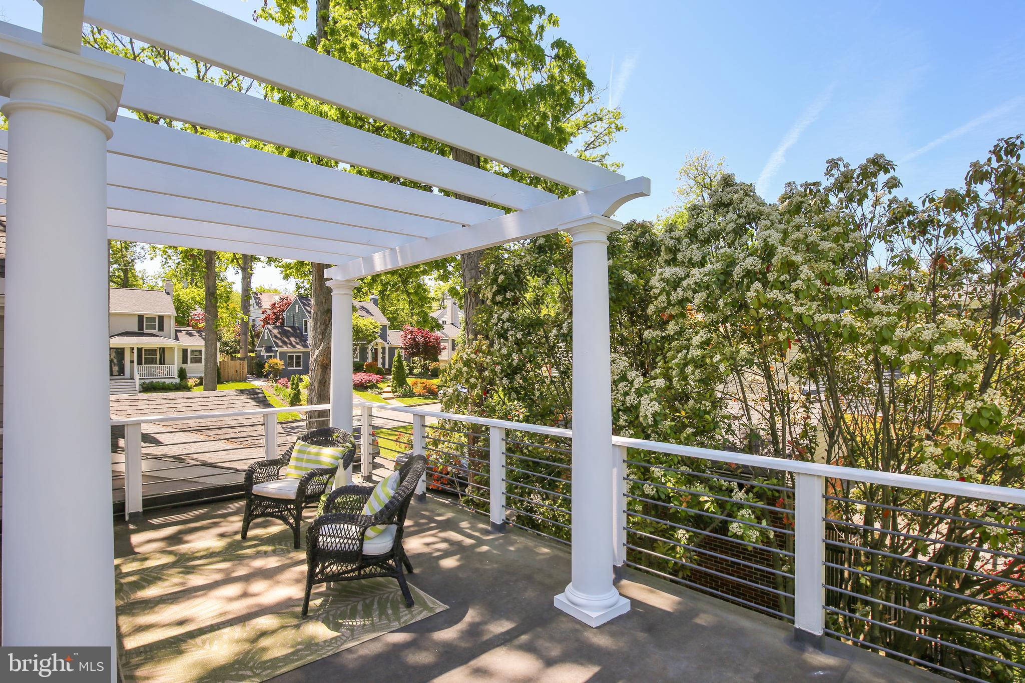 903 Eldon Drive Alexandria, VA 22302 - Photo 59 of 83 Rooftop Deck off Primary Bedroom
