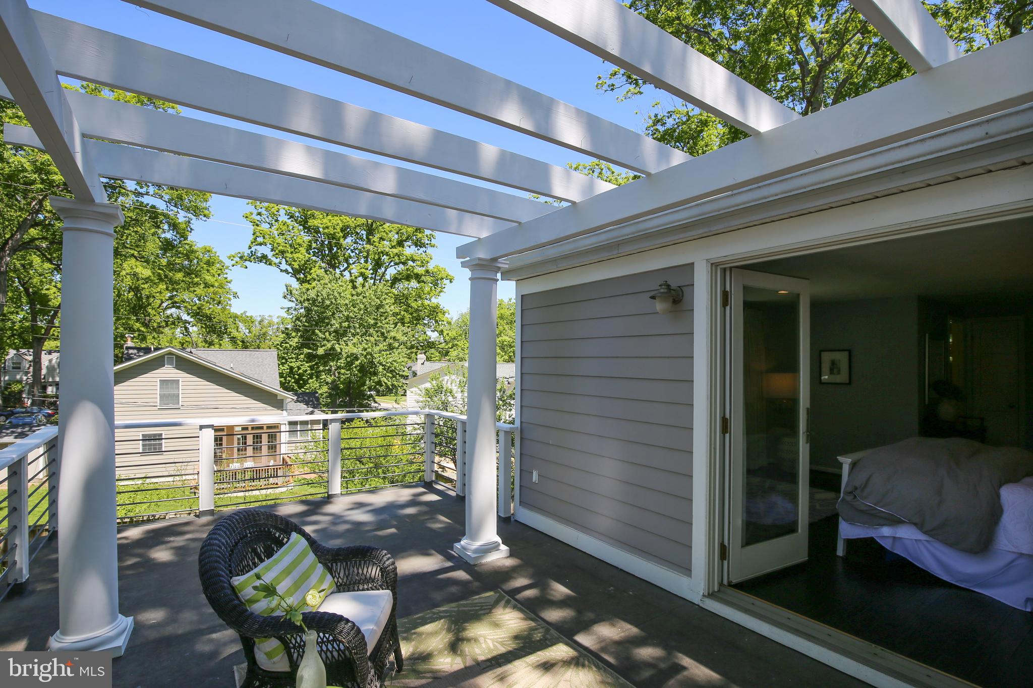 903 Eldon Drive Alexandria, VA 22302 - Photo 60 of 83 Rooftop Deck off Primary Bedroom