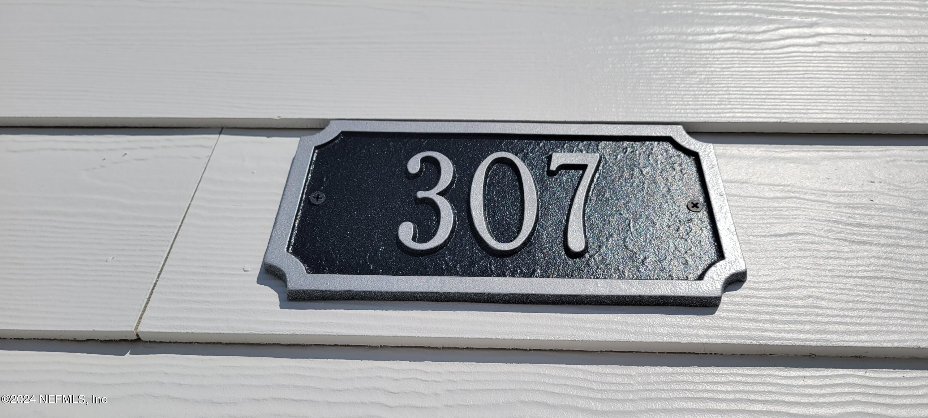 307 Ranch Land Circle St. Johns, FL 32259 - Photo 83 of 95 Address Plaque