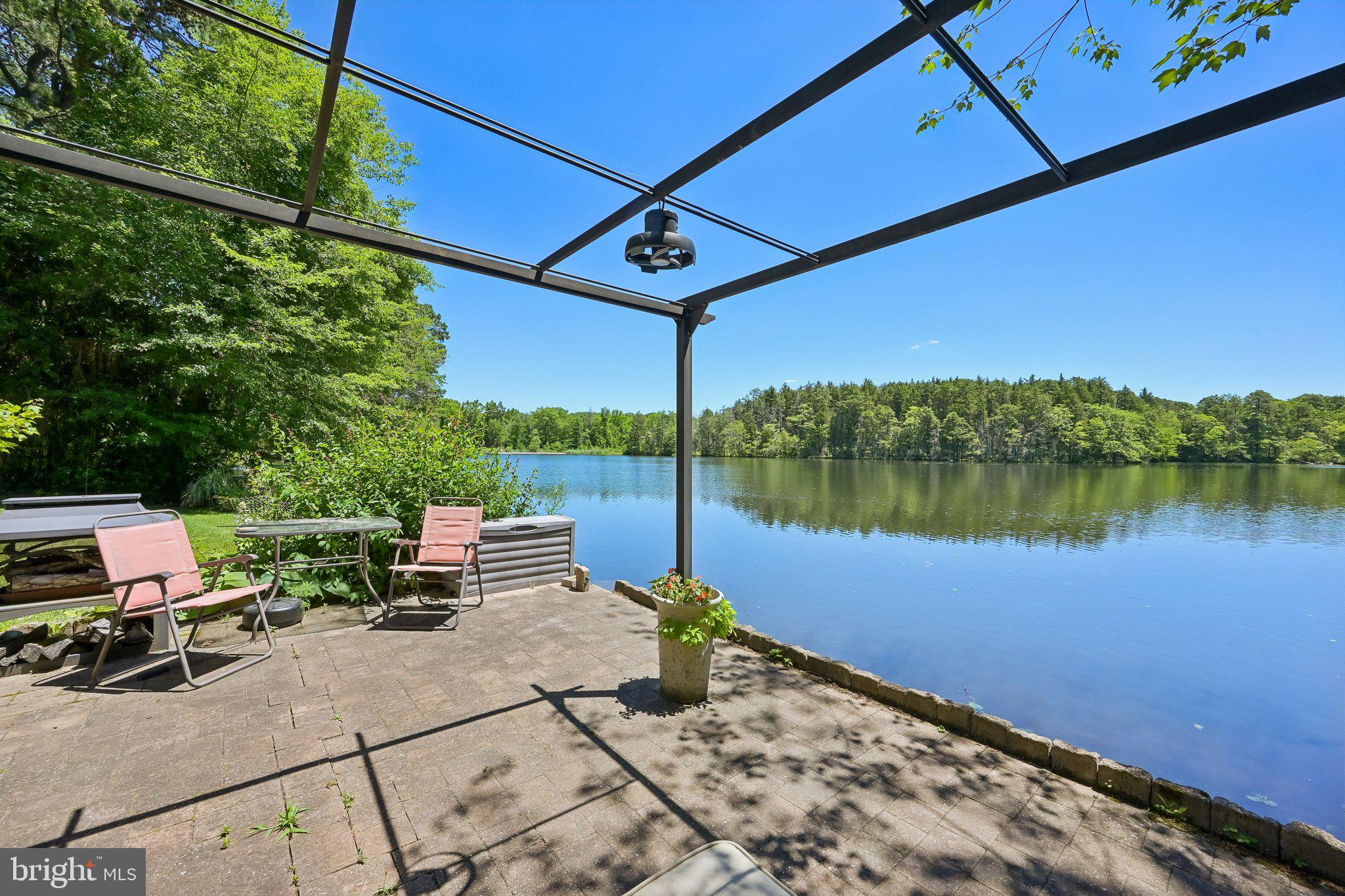 120 Egret Road Marlton, NJ 08053 - Photo 31 of 32 patio at water's edge