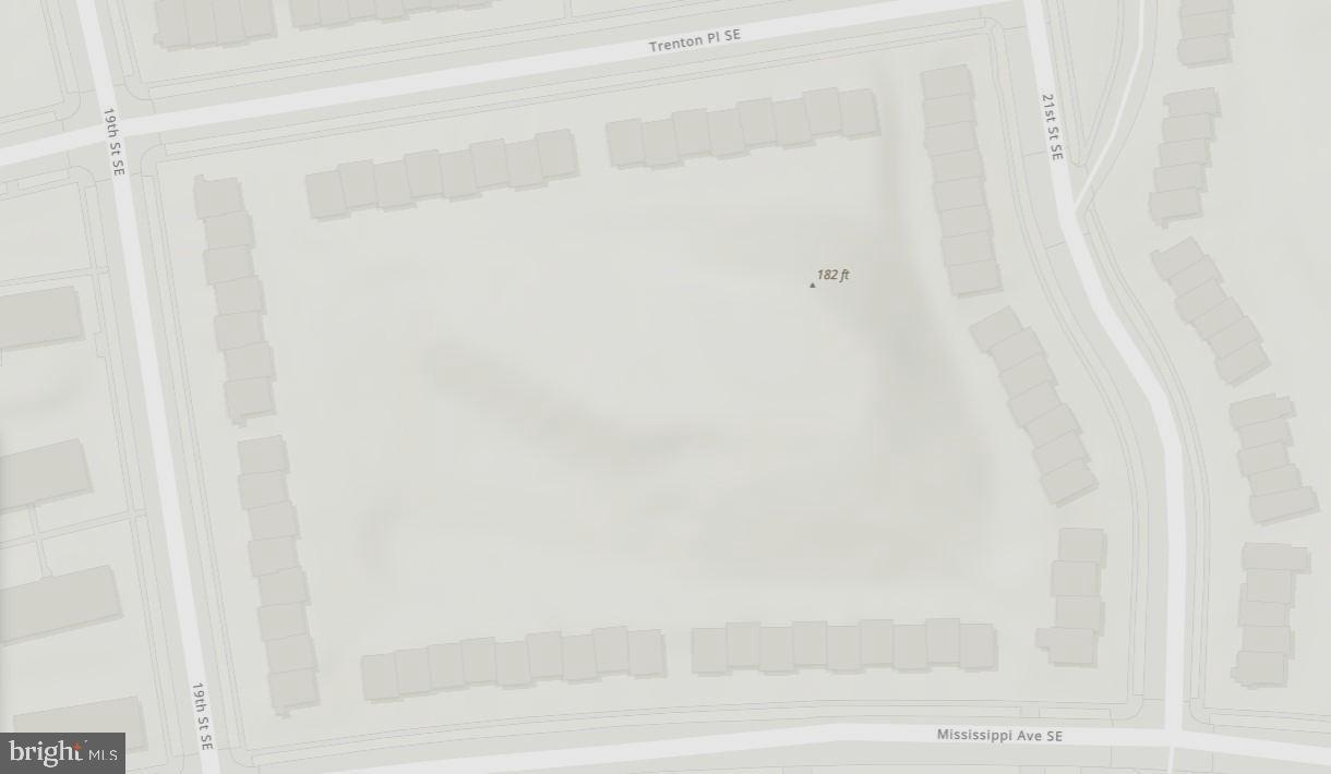 T Place Southeast Washington, DC 20020 - Photo 3 of 3 DC atlas elevation map