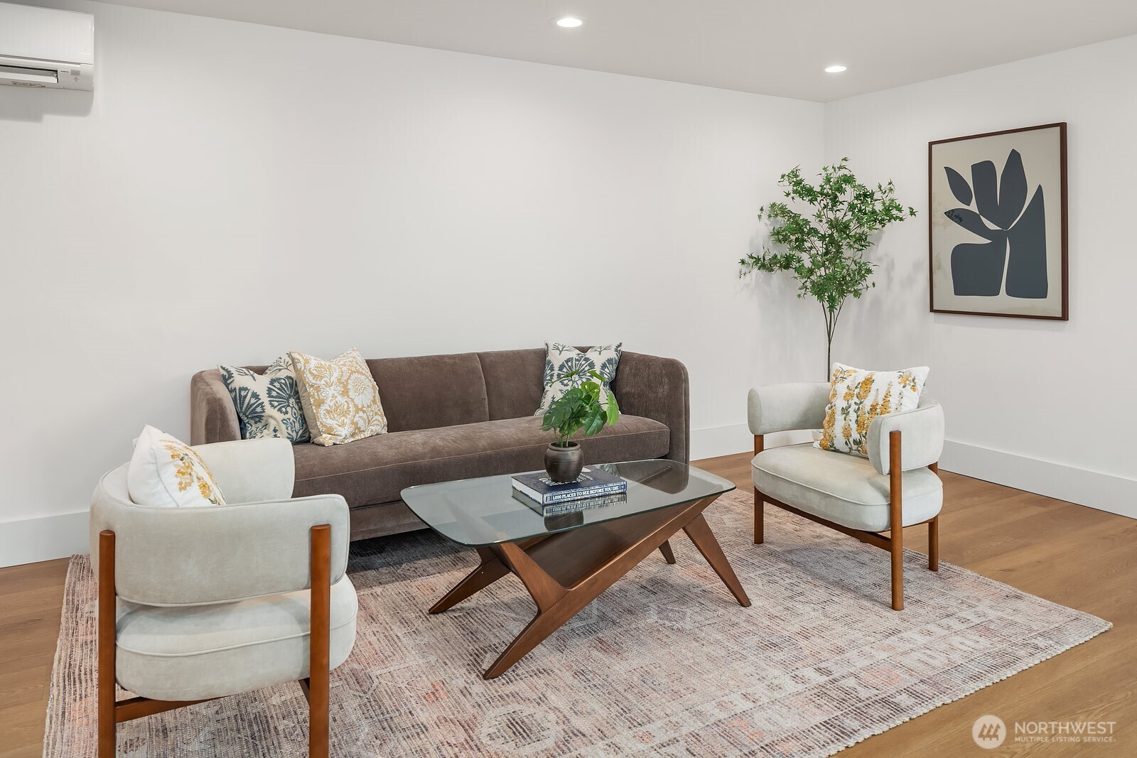 2615 Northeast 87th Street Seattle, WA 98115 - Photo 33 of 40 a living room with furniture and a rug